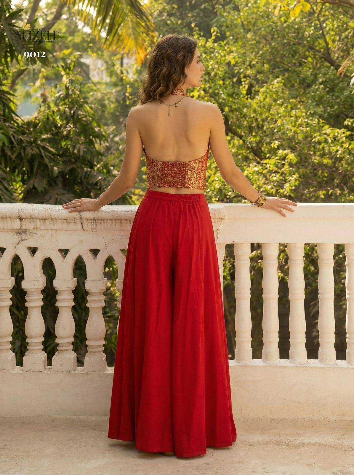 SERIES 9010 To 9013 By Alizeh Designer Stylish Fancy Colorful Beautiful Party Wear & Ethnic Wear Collection Georgette Tops With Bottom With Cape At Wholesale Price